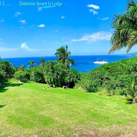 Lodge Colibris Piscine Privee Vue Panoramique Mer Et Montagne Pelee , 500 M Plage Dans Un Parc , Calme Assure Ideal Pour Decouvrir Le Nord Caraibes ル・カルベ エクステリア 写真